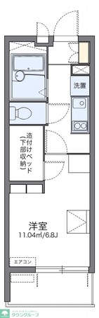 レオパレス西志賀の物件間取画像